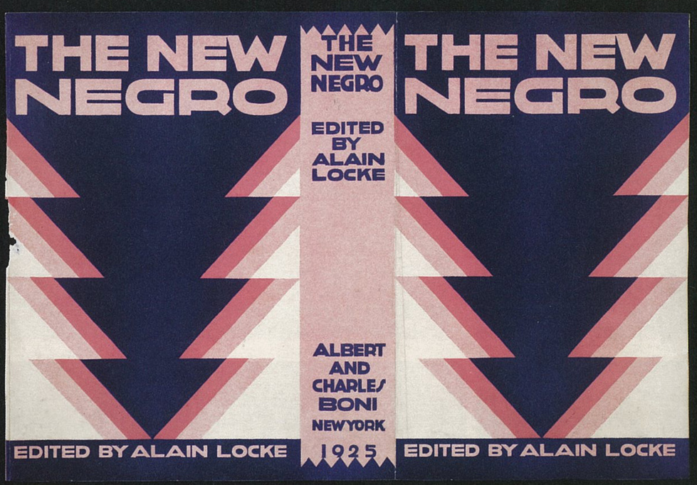 La couverture de l'anthologie d'Alain Locke considérée comme l'ouvrage de référence du mouvement de la Harlem Renaissance.