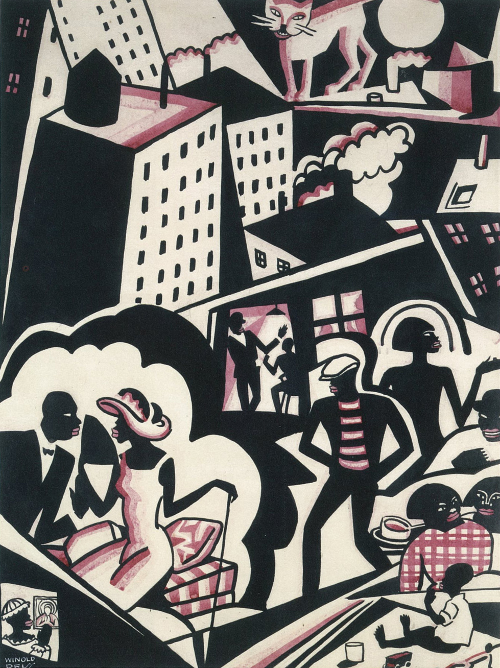 Winold Reiss Harlem Jungle Winold Reiss Harlem Jungle