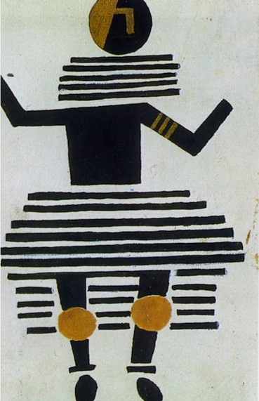 Fernand Léger, projet de costume pour le ballet "La Création du Monde" de Darius Milhaud (1923)