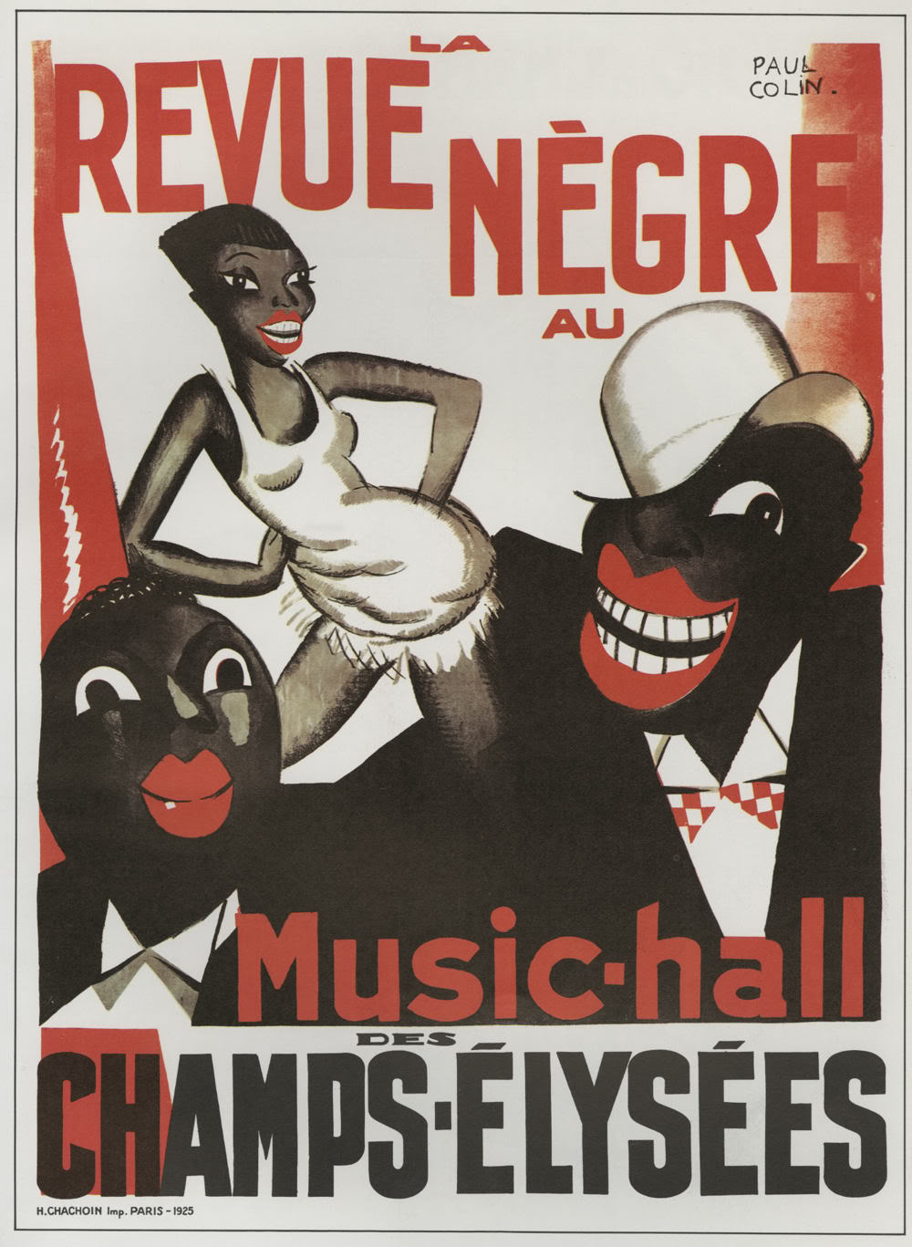 Affiche par Paul Colin de la "Revue Nègre"